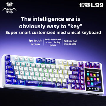 AULA L99 3.98-inch Touch Screen Mechanical Keyboard